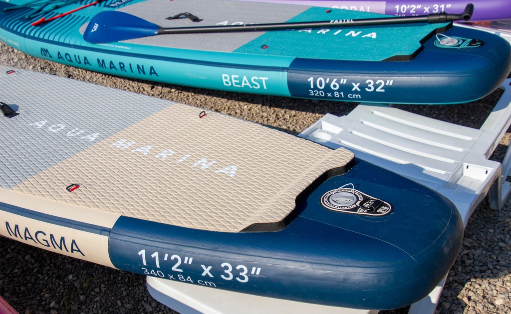 Leżące deski Magma i Beast Aqua Marina 2023